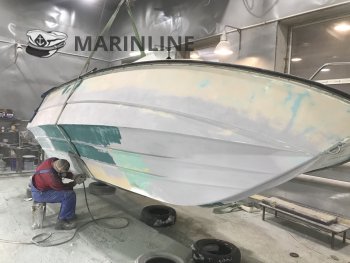 Покраска катера «Сигма» цена в компании «МаринЛайн». Ссылка на фотографию: https://www.marinline.ru/uploads/posts/2022-08/1661260458_photo_2022-08-23-11_50_53.jpeg