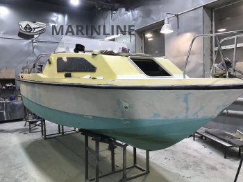 Покраска катера «Сигма» цена в компании «МаринЛайн». Ссылка на фотографию: https://www.marinline.ru/uploads/posts/2022-08/1661260490_photo_2022-08-23-11_50_55.jpeg